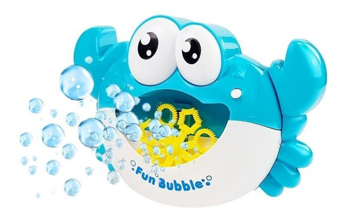 Maquina De Burbujas Modelo Cangrejo Con Luces Y Sonido