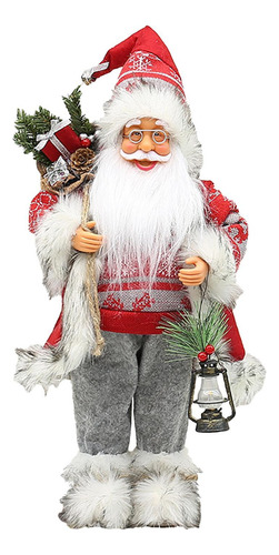 Estatua De Papá Noel De Pie Para Figura De Papá Noel