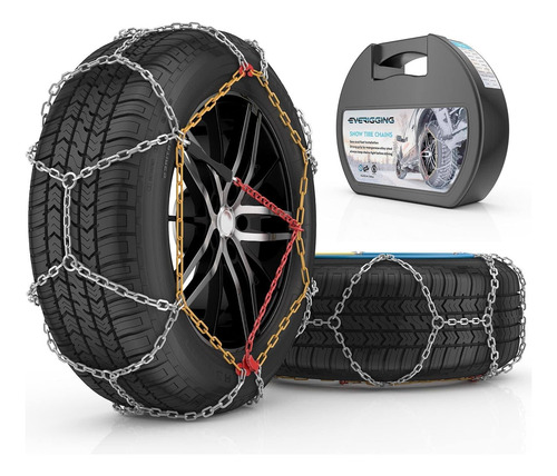 Cadenas Para Nieve Y Hielo De Fácil Montaje Kn120 C/maleta.
