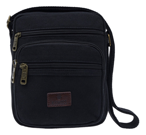 Mochila Messenger Casual K-swiss Naptown Color Negro