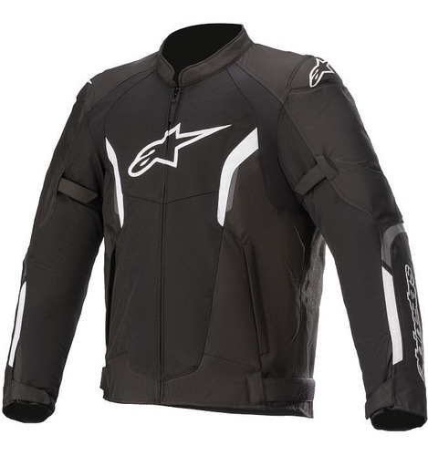 Jaqueta Alpinestars Ventilada Verão Ast V2 Air Preta Branca