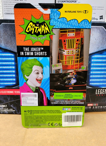 Joker Mcfarlane Tv Series Multiverse Batman Shorts Classic D (Usado)