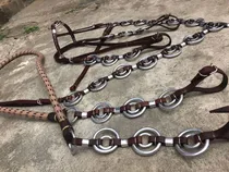 Comprar Conjunto De Argola Rédea Cabeçada E Peitoral Mula Cavalo