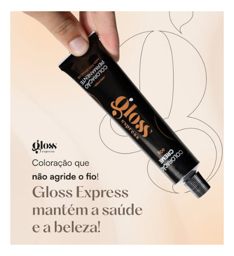 Coloração Gloss Express + Ox 13 Vol / 4% 150 Ml