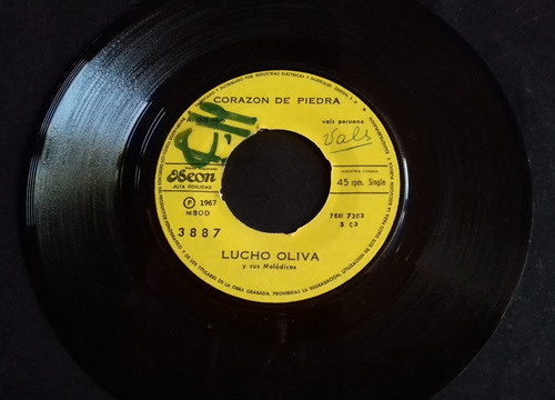 Single Lucho Oliva - Corazón De Piedra