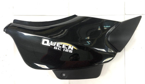 Cacha Derecha Negra Original Guerrero Queen 125cc