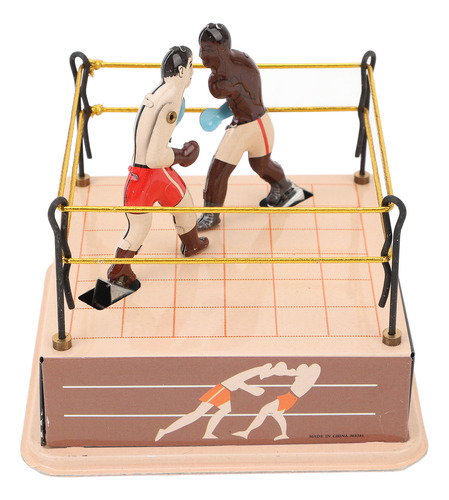 Lata Decorativa De Juguete De Boxeo De Mesa Con Temática Nos