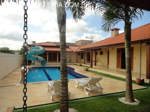 Imagem 15 de 30 de Casa Em Condomínio Atibaia, Térrea Linda Propriedade, Shamballa - Ca01485 - 32662370