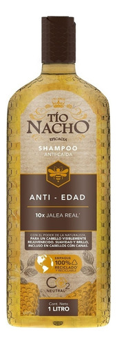 Shampoo Tío Nacho Anti-edad Anti-caída - L a $44990