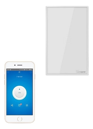 Interruptor Wifi Inteligente Sonoff Touch De 3 Apagadores