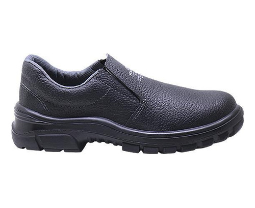 Sapato Segurança Kadesh 1001 Bico Pvc Couro Preto C.a 47590