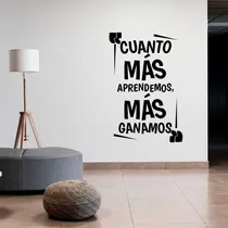 Comprar Viniles Decorativos Pared Frases Motivacion Oficinas 60x90cm