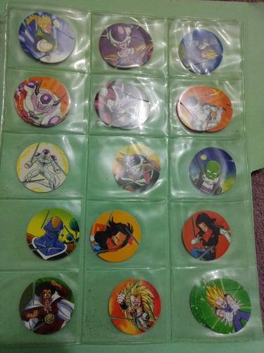  Piezas A Escoger De Tazos De Dragon Ball Esferas