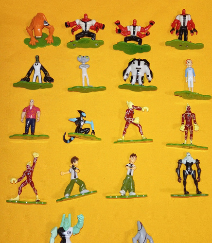 Ben 10 Grezon Coleccion 18 Figuras Diferentes Originales (Usado)