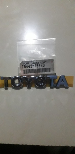 Emblema Compuerta Toyota 4runner 2003-2009 Original 