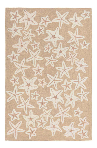 Liora Manne Estrella Mar Neutral Para Interior Exterior Rayo