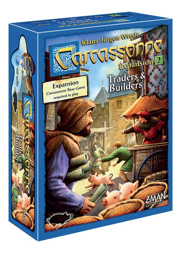 Carcassonne Traders Builders Board Game Expansion 2 | Juego