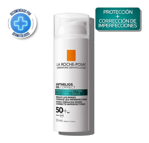 Anthelios Oil Correct Anti Acné Para Piel Grasa Fps 50 50 Ml