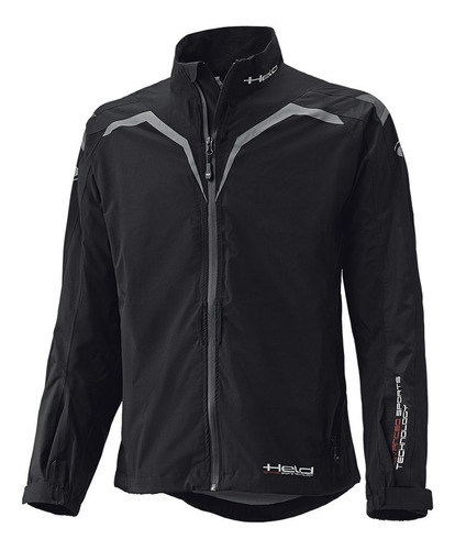 Campera Impermeable Lluvia Held Rainblock Negro Moto Um