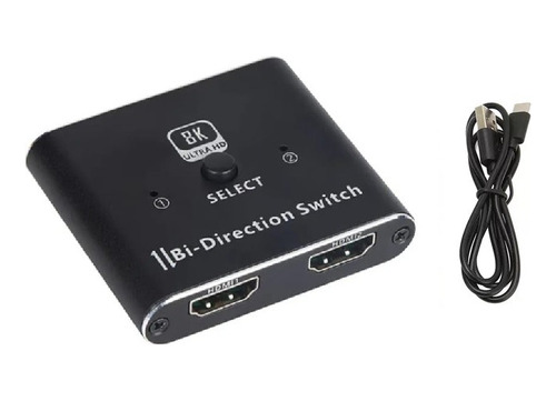 Conmutador Switch Bidireccional 8k Para Cable Hdmi 2.1  