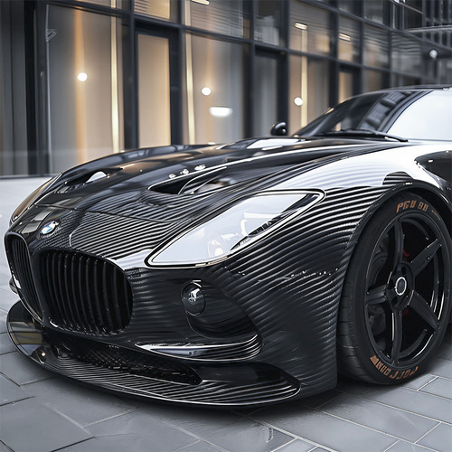 Vinil Automotriz Full Wrap Textura De Fibra 1.52x18 Mts