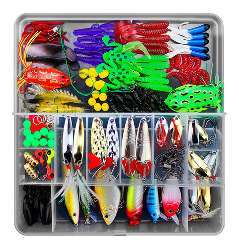 Kit Señuelos De Pesca Gadnic Para Mar Río X 141 Piezas Color 1 unit