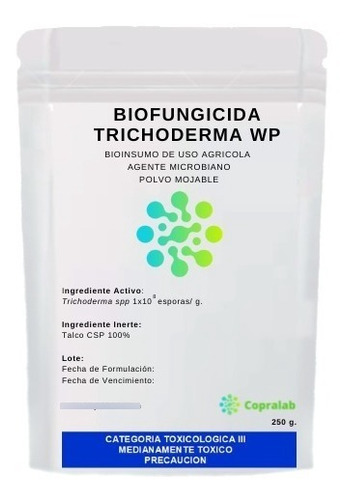Biofungicida Trichoderma Wp 250 - g a $152