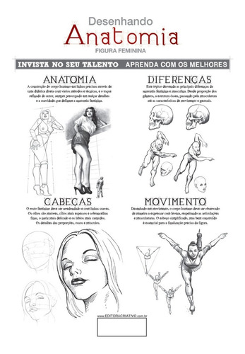 Desenhando Anatomia 4 Volumes