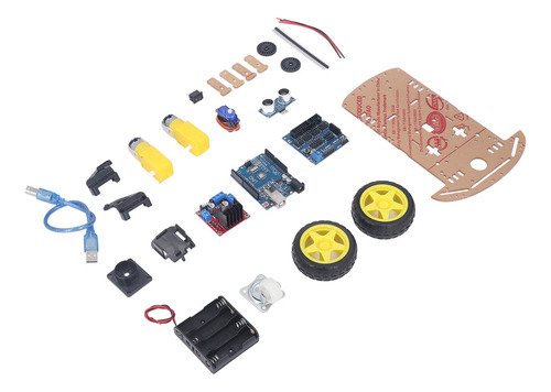 Kit Programable De Coche Inteligente, Chasis De Robot, Desar