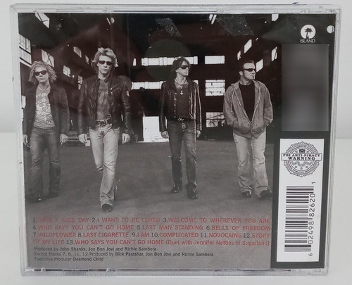Cd Bon Jovi - Have A Nice Day - Imp. Eua Standard (Usado)