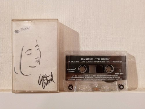 Cassette De Época Ana Gabriel - Mi Mexico