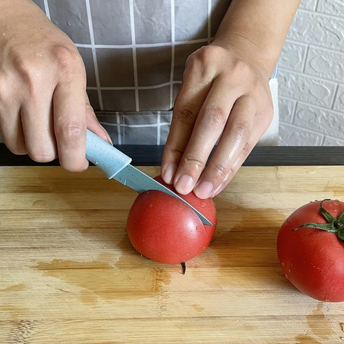 Set De Cuchillos De Acero Inoxidable Para Cocina 6 Piezas