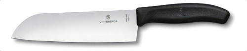 Faca de chef Victorinox Santoku Swiss Classic 17 cm, caixa preta
