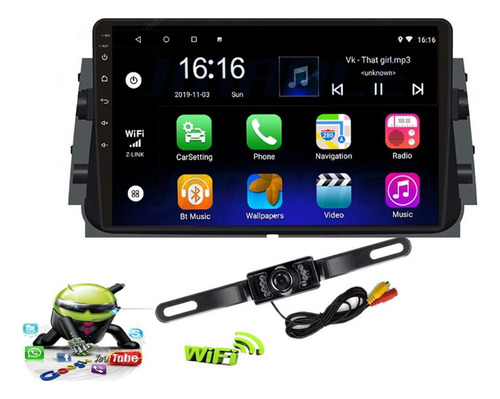 ` Auto Estereo Android Carplay Nissan Kicks 17 A 21 Gps