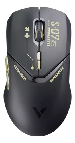 Mouse Gamer Rapoo Vt9pro Sem Fio - Preto Com Dourado