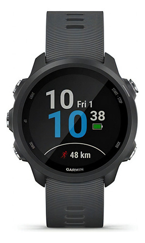 Smartwatch Garmin Forerunner 245 Preto Cinza-metálico Preto