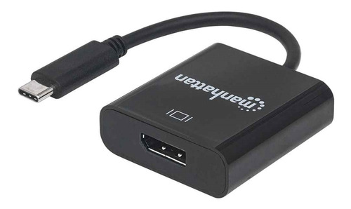 Adaptador Video Usb-c - Displayport Manhattan 152020 Negro