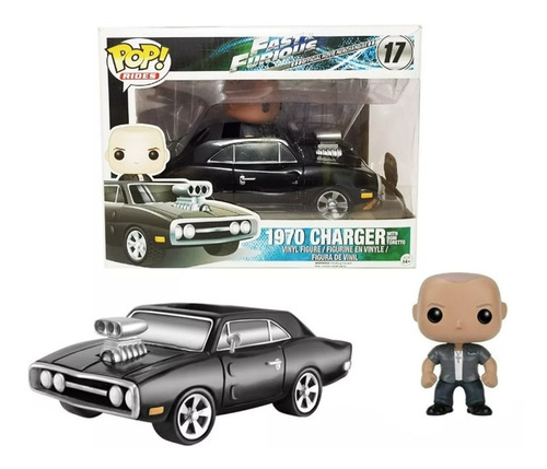 Dom Toretto Con 1970 Dodge Charger Funkopop Fast & Furios (Usado)