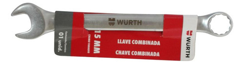 Chave Combinada Wurth Crv Aço Aperto Cromo Vanádio 20mm