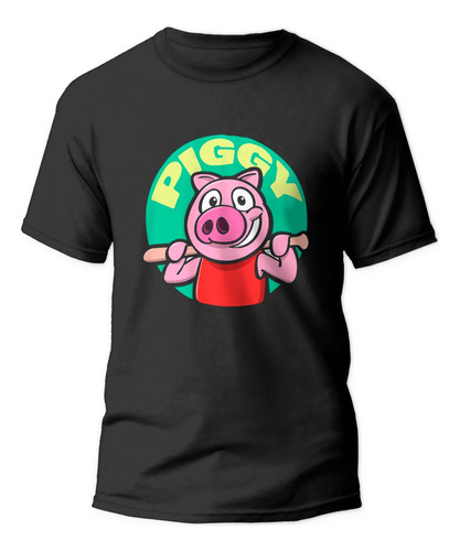 Polera Ters Piggy Cerdita Roblox Infantil Niño Niña