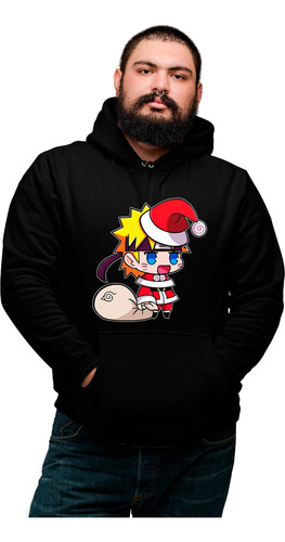 Sudadera Adulto Unisex 2xl De Navidad Naruto Disfraz Santa