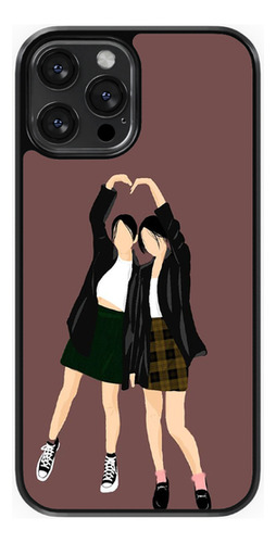 Funda Compatible Con iPhone De Mejores Amigas  #7