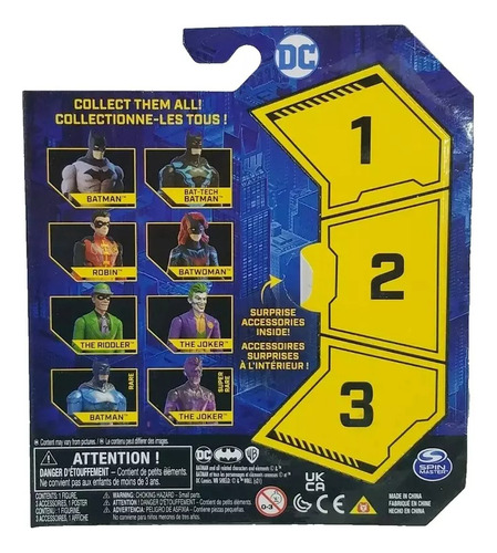 Joker Spin Master Dc Comics Figura De Accion 1ra Edicion