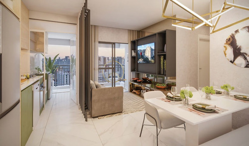 Imagem 3 de 3 de Compre Seu Studio Novo No Z Ibirapuera Com 24,86 M² | Indianópolis, São Paulo | Sp - St524980v
