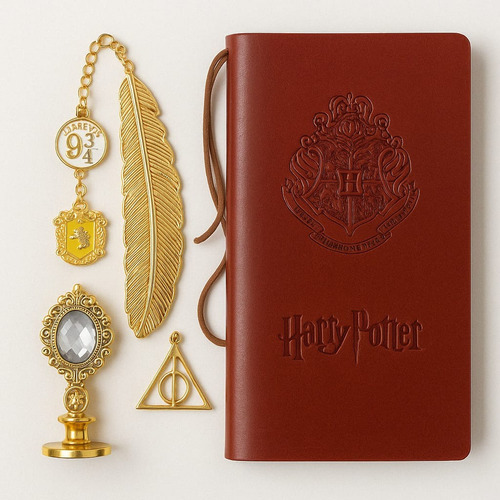 Kit De Sellos Pluma Y Más Harry Potter Para Manualidades Modelo 3 Slytherin
