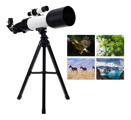 Imagen 5 de 10 de Telescopio Astronomico Refractor Monocular Portatil Tripode