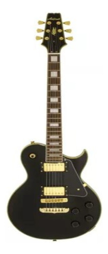 Guitarra Elétrica Les Paul Aria Pe-350cst Aged Black