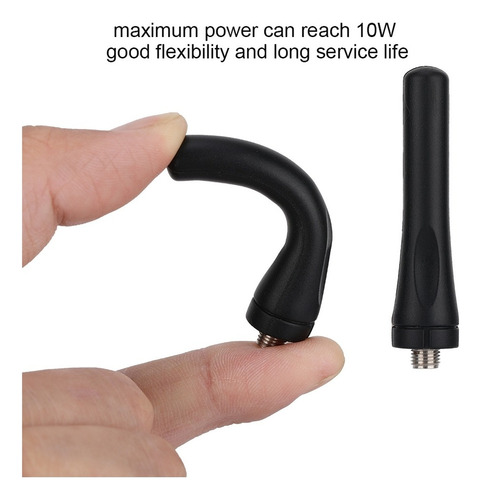 0 10x Sma Vhf Uhf Walkie Talkie Antena Para Baofeng Kenwood