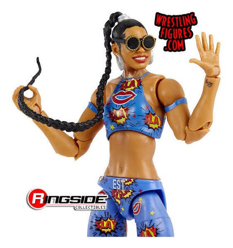 Wwe Bianca Belair Com Cinturao + Asuka 2 Bonecos Mattel Novo