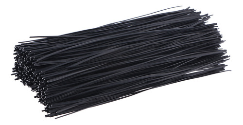 Organizador De Cables Negro De 15 Cm Con Bridas De Alambre D